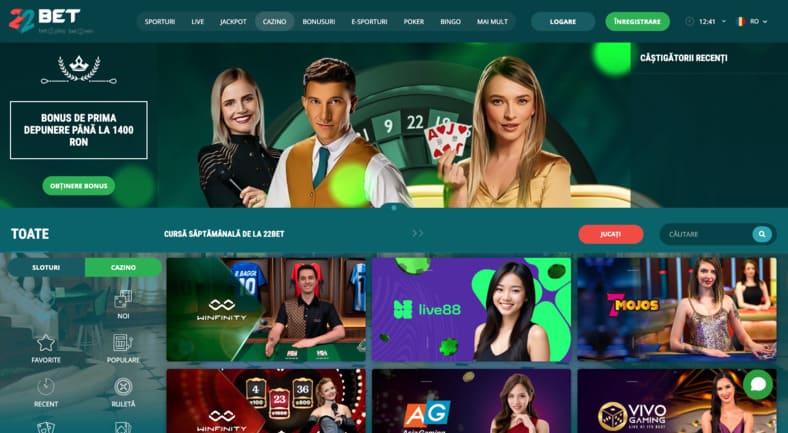 22bet Casino